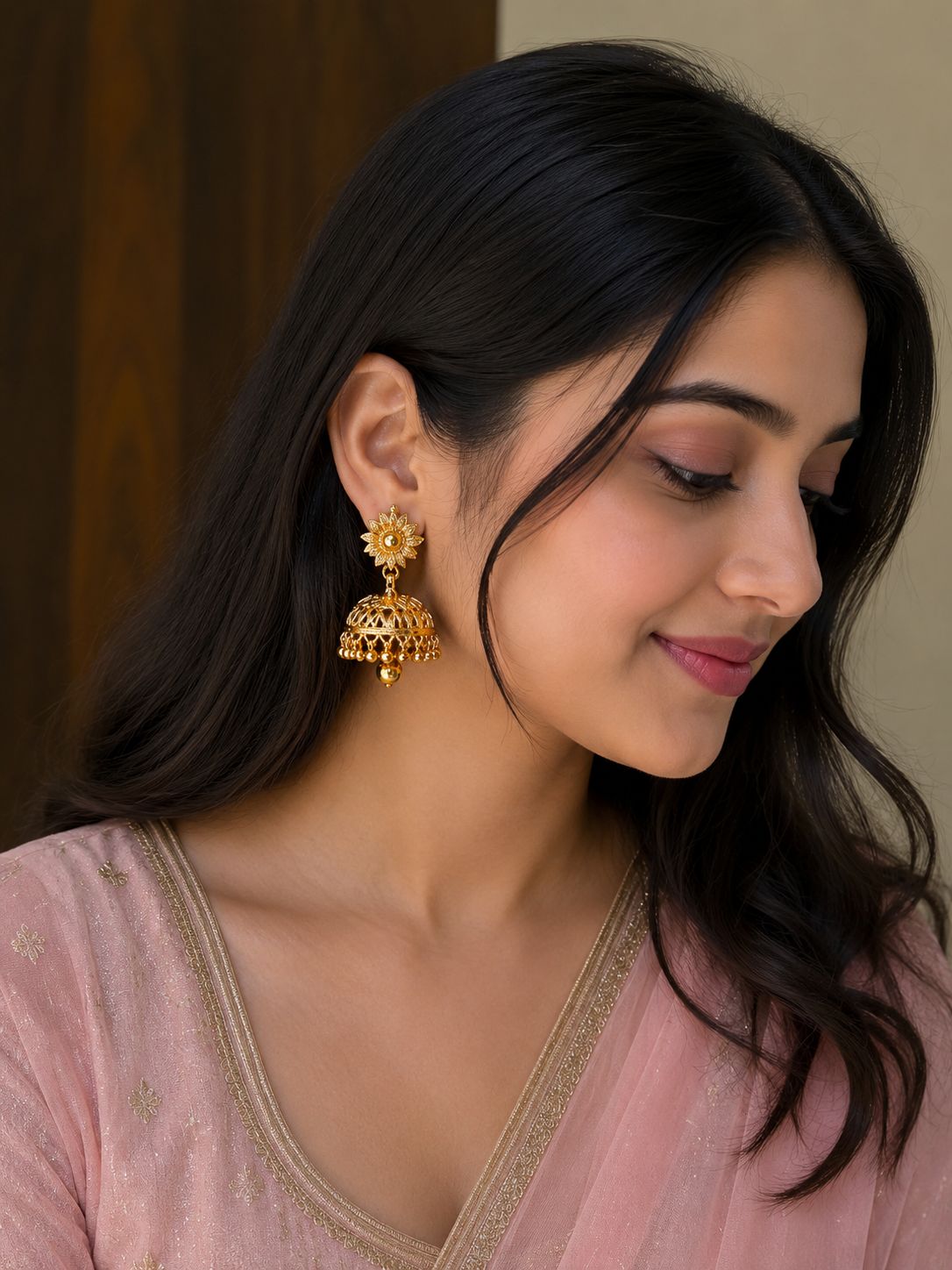 Marigold Bell Jhumka