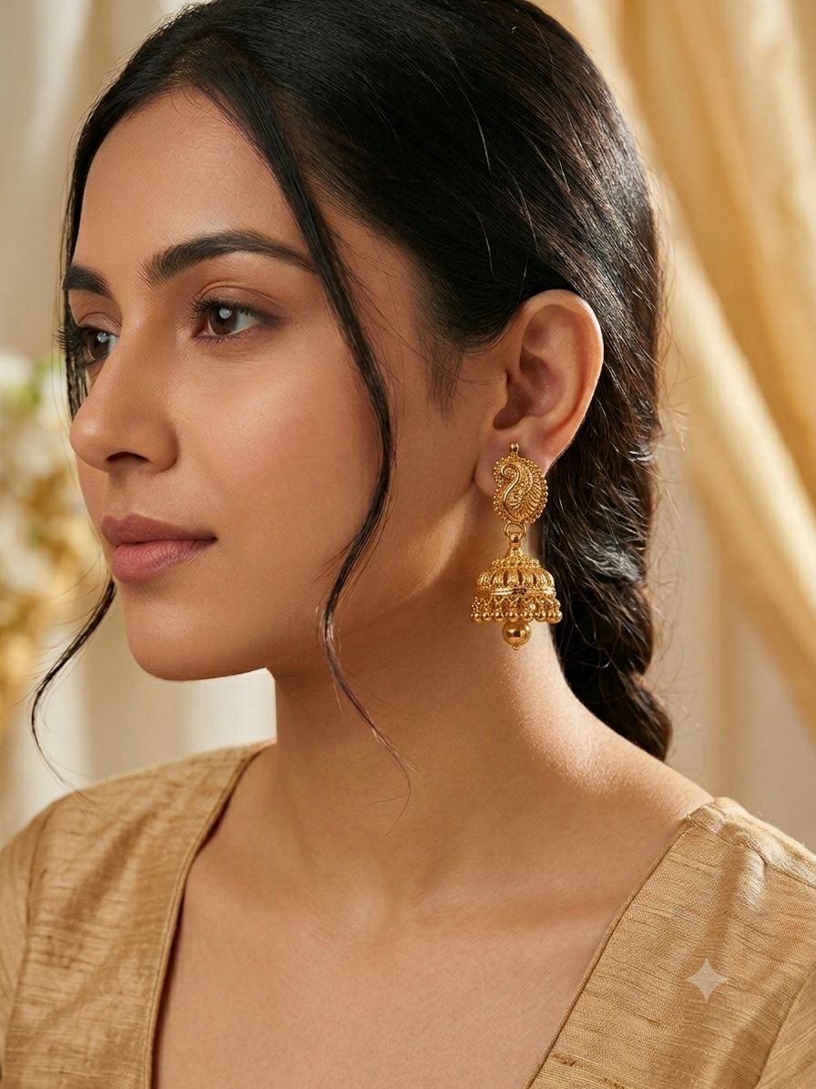 Mor Temple Jhumka